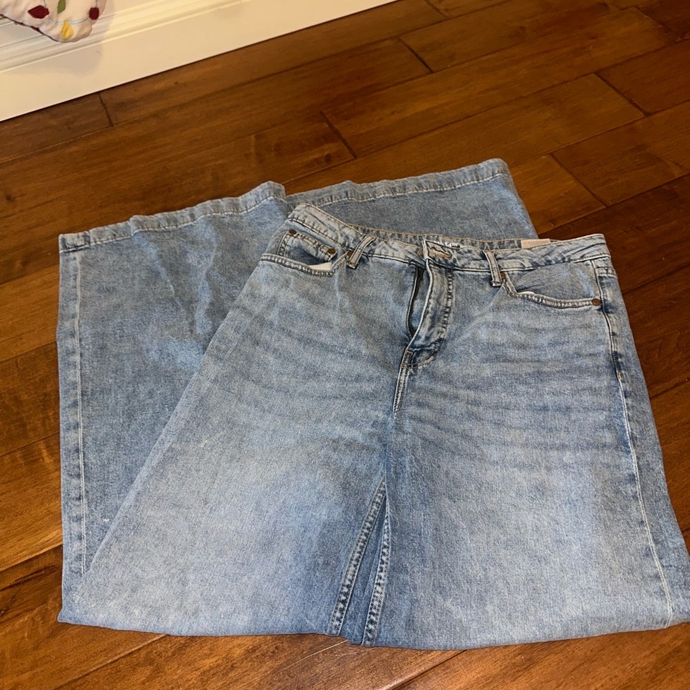 Women's Light Blue Flare & Wide Leg Jeans